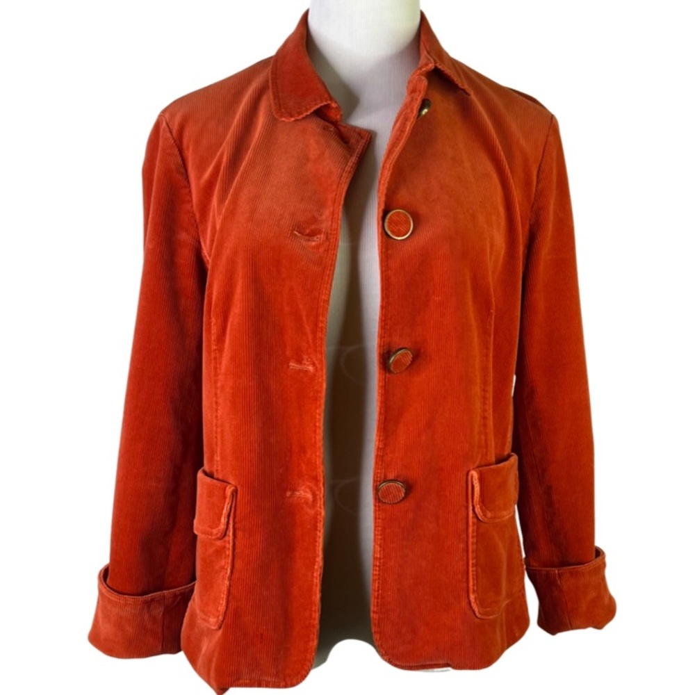 Talbots Orange Blazer